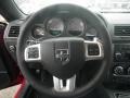 Dark Slate Gray 2013 Dodge Challenger R/T Steering Wheel