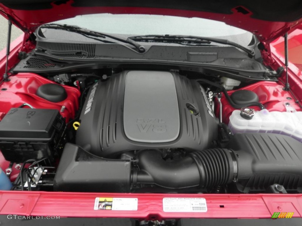 2013 Dodge Challenger R/T 5.7 Liter HEMI OHV 16-Valve VVT V8 Engine Photo #78889926