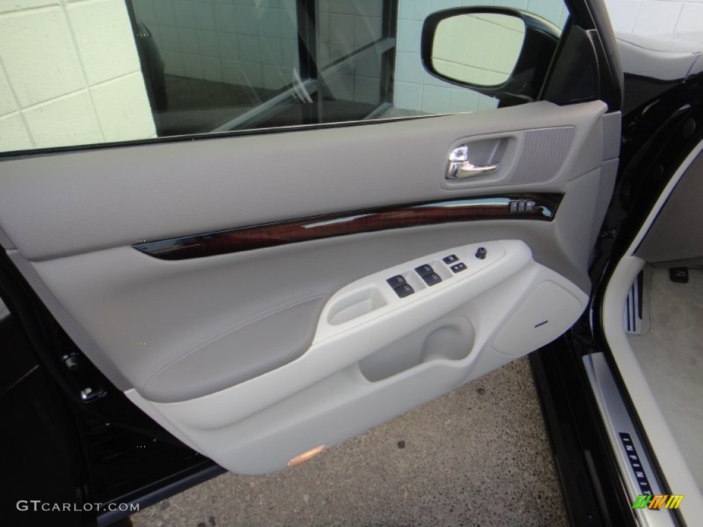 2013 Infiniti G 37 x S Sport AWD Sedan Stone Door Panel Photo #78890526