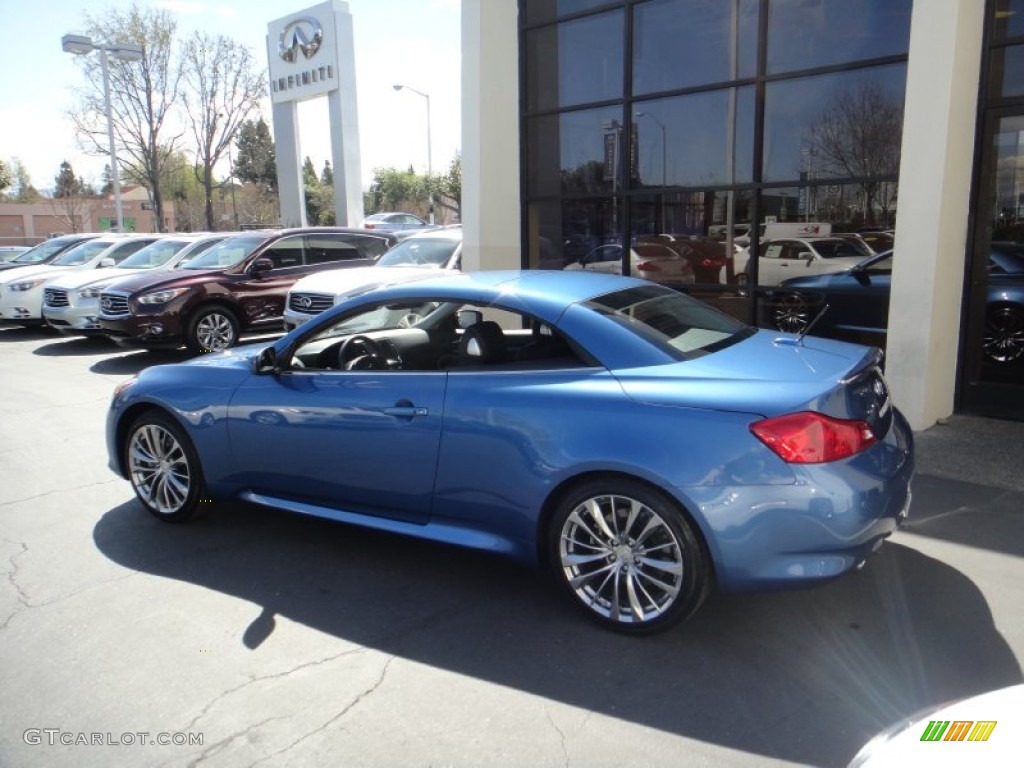 2013 G 37 Convertible - Lapis Blue / Graphite photo #14