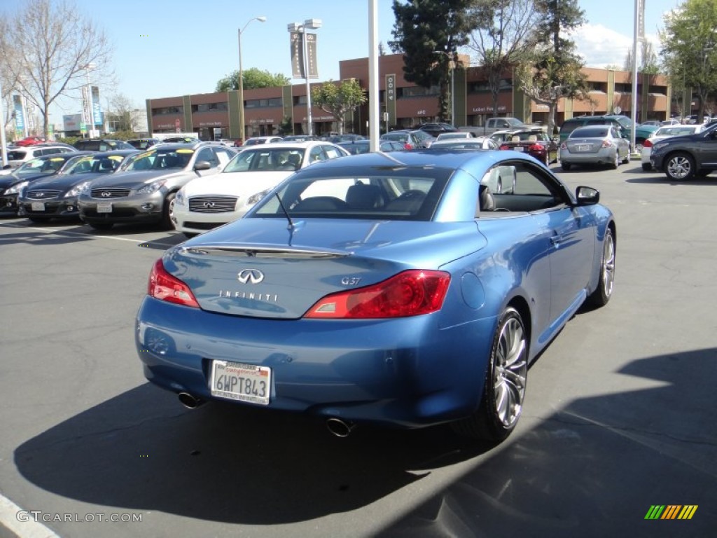 2013 G 37 Convertible - Lapis Blue / Graphite photo #15