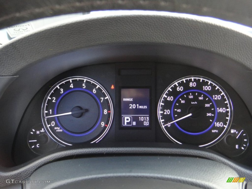 2013 Infiniti G 37 Convertible Gauges Photo #78891087