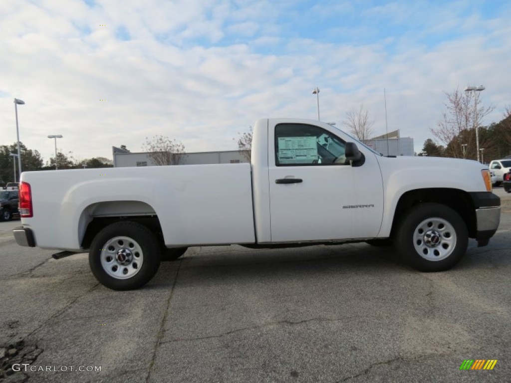 2013 Sierra 1500 Regular Cab - Summit White / Dark Titanium photo #7