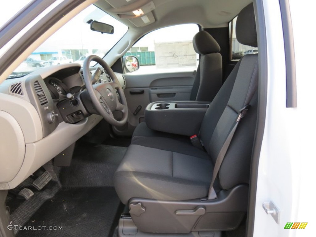 2013 Sierra 1500 Regular Cab - Summit White / Dark Titanium photo #9