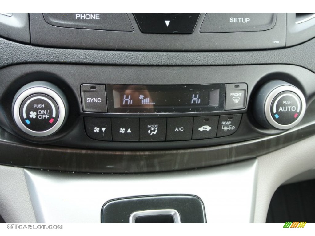 2012 CR-V EX-L - Polished Metal Metallic / Gray photo #16