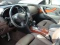 Chestnut 2010 Infiniti FX 50 S AWD Interior Color