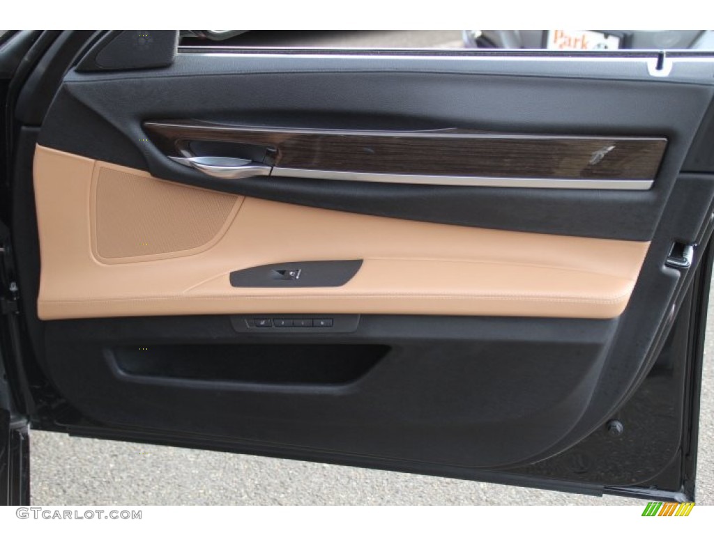 2012 7 Series 750i xDrive Sedan - Black Sapphire Metallic / Saddle/Black photo #26