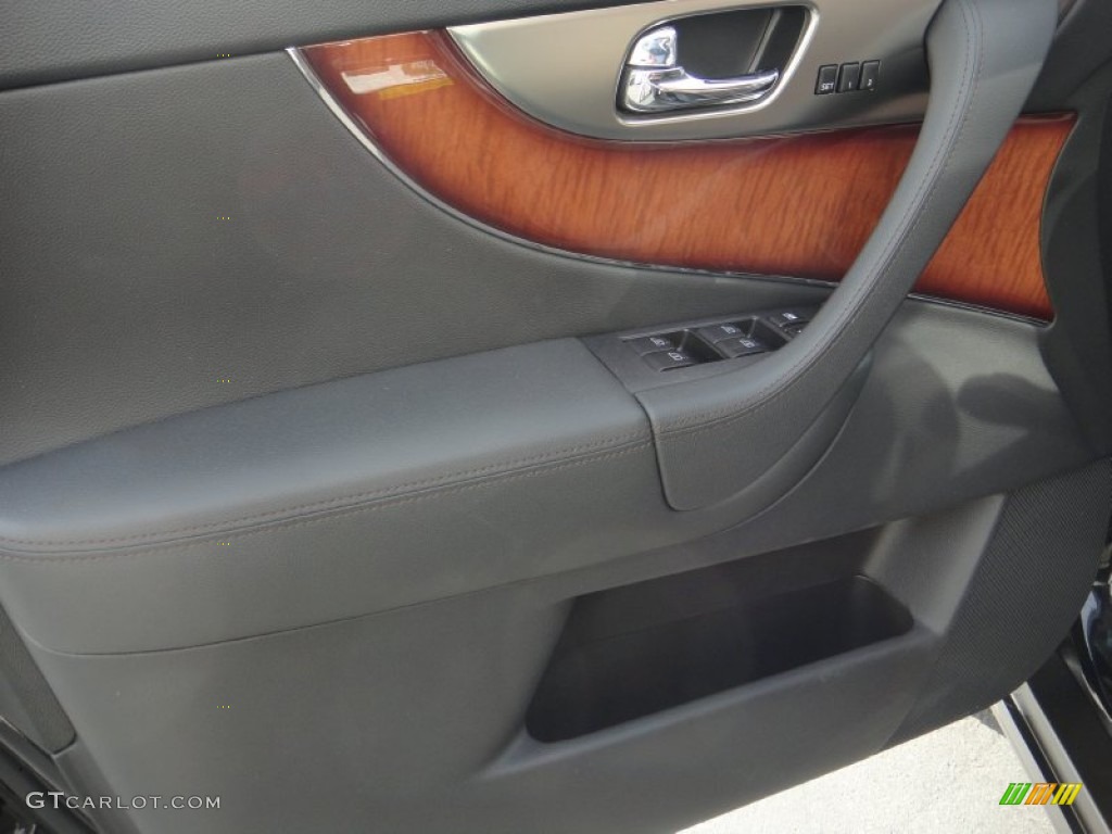 2010 Infiniti FX 50 S AWD Chestnut Door Panel Photo #78891704