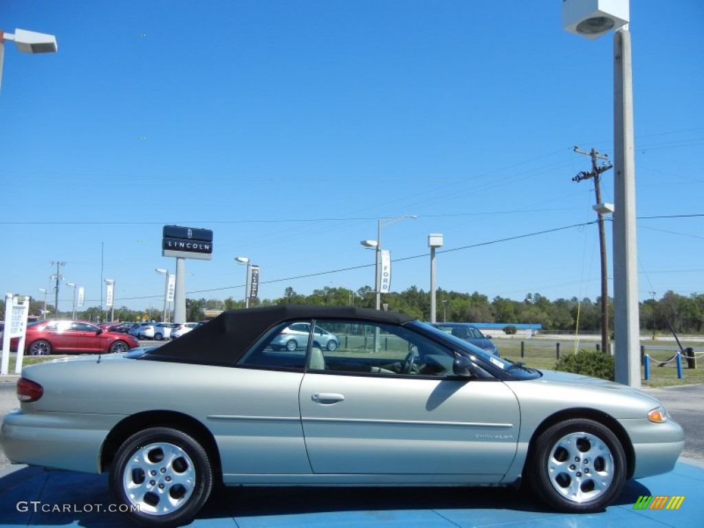 Light Cypress Green Metallic 2000 Chrysler Sebring JXi Convertible Exterior Photo #78891717