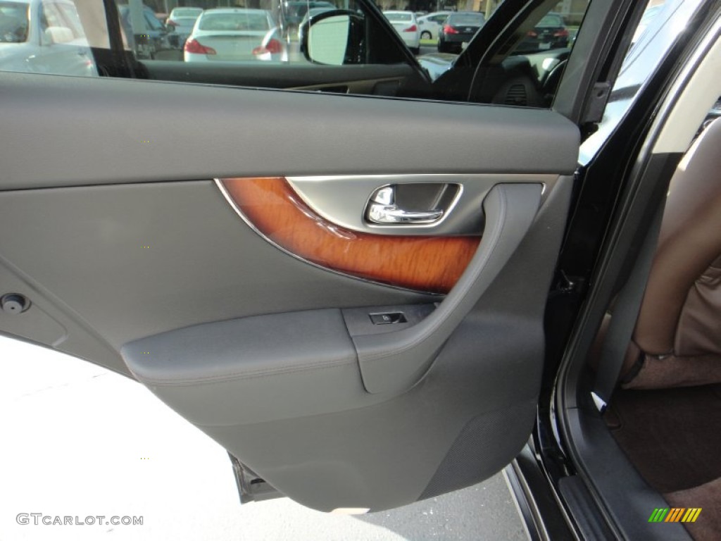 2010 Infiniti FX 50 S AWD Chestnut Door Panel Photo #78891739