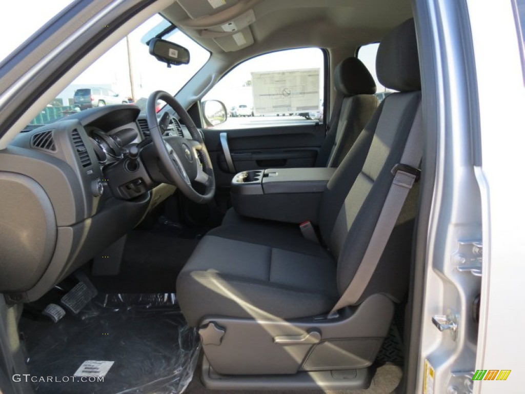 Ebony Interior 2013 Chevrolet Silverado 2500HD LT Crew Cab Photo #78891918