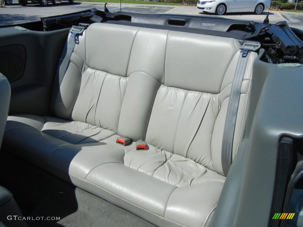 2000 Sebring JXi Convertible - Light Cypress Green Metallic / Camel photo #18
