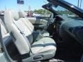 Front Seat of 2000 Sebring JXi Convertible
