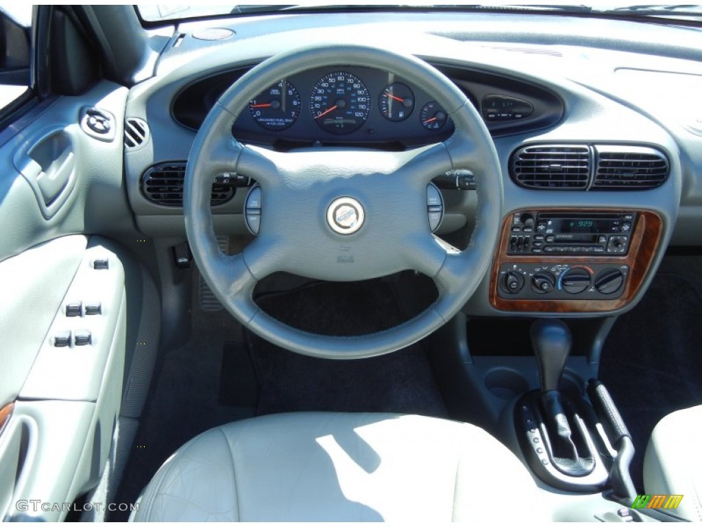 2000 Sebring JXi Convertible - Light Cypress Green Metallic / Camel photo #23