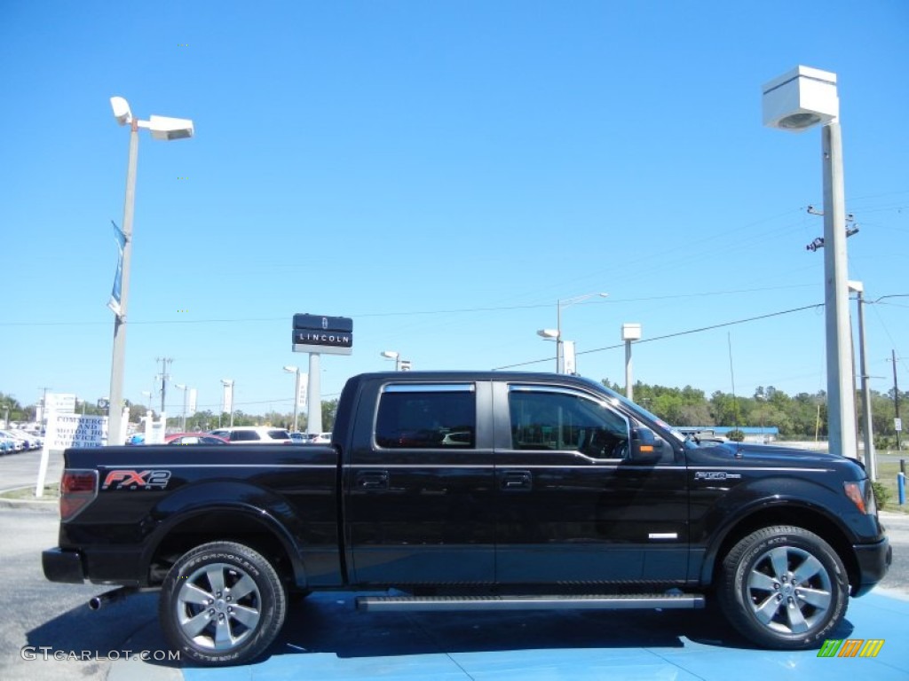 Tuxedo Black Metallic 2012 Ford F150 FX2 SuperCrew Exterior Photo #78892972