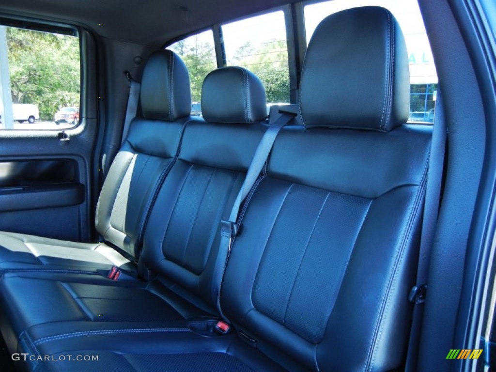 2012 Ford F150 FX2 SuperCrew Rear Seat Photo #78893204