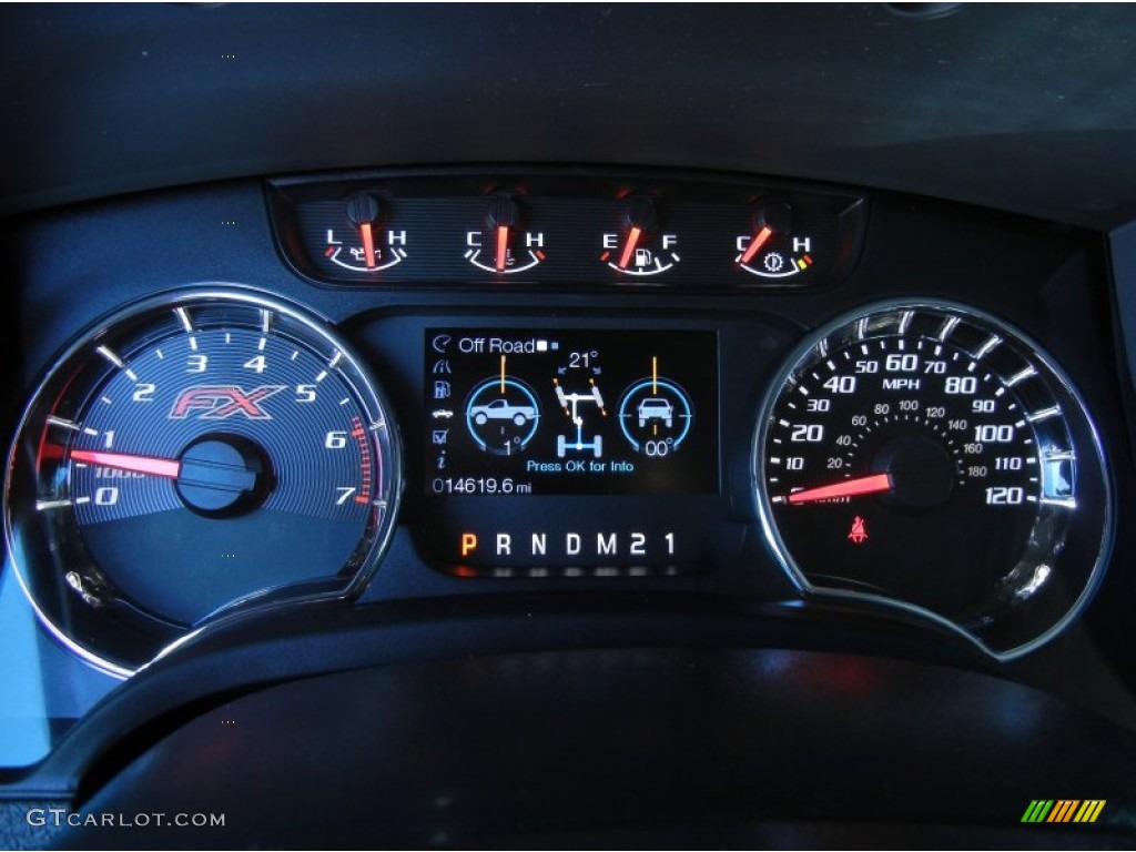 2012 Ford F150 FX2 SuperCrew Gauges Photos