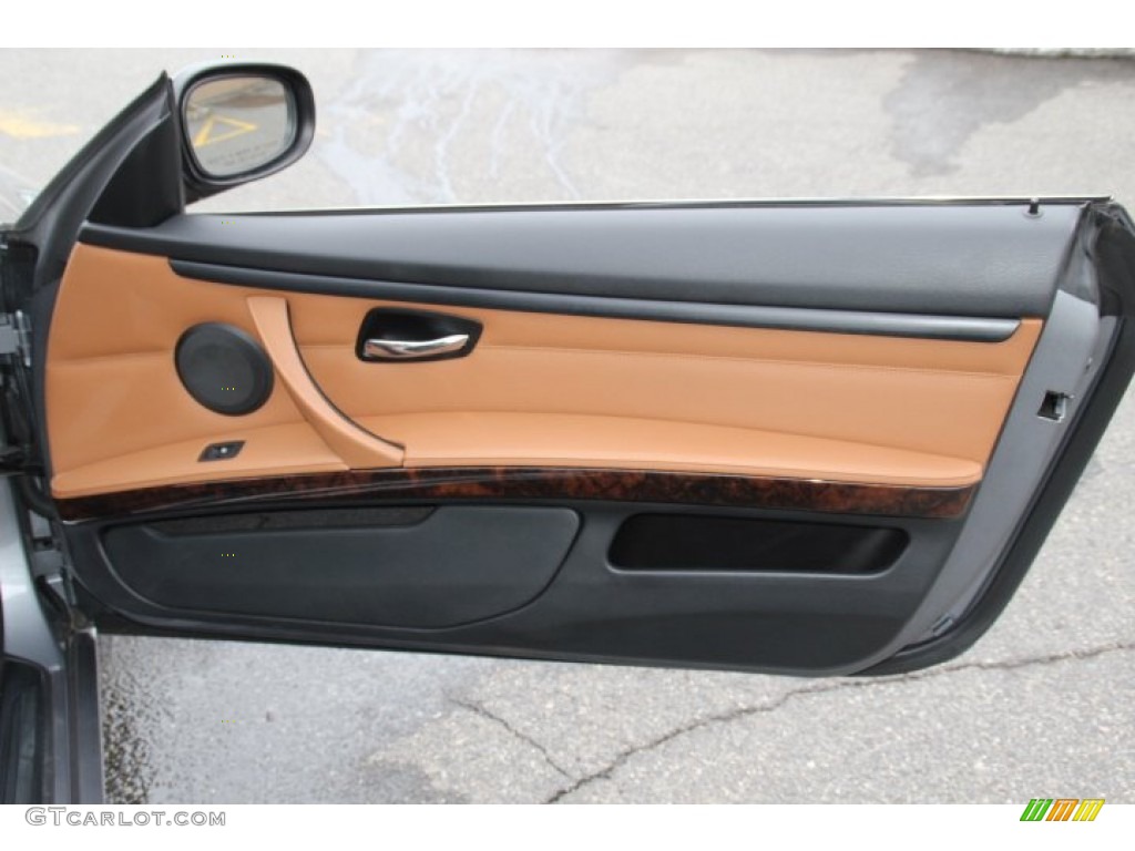 2010 3 Series 328i xDrive Coupe - Space Gray Metallic / Saddle Brown Dakota Leather photo #23