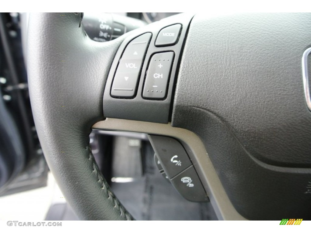 2011 CR-V EX-L 4WD - Polished Metal Metallic / Black photo #19