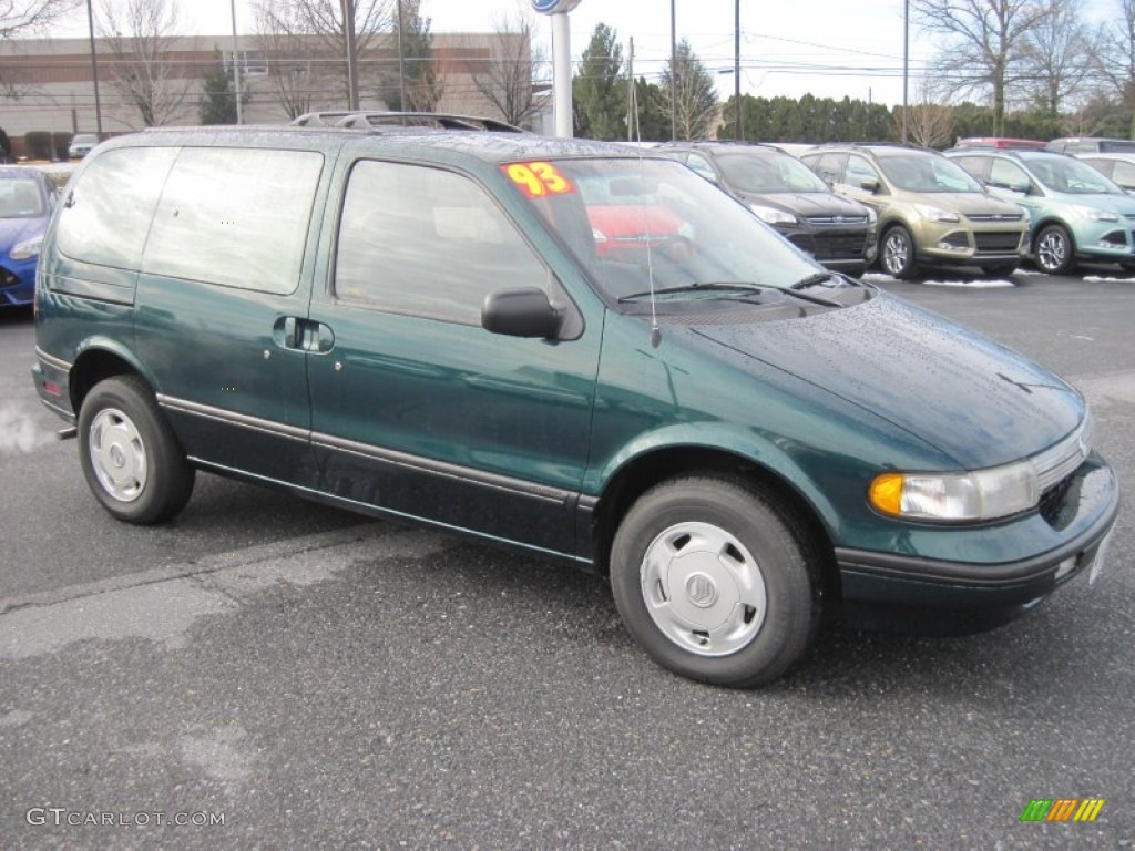 Jewel Green Metallic 1993 Mercury Villager GS Exterior Photo #78893649