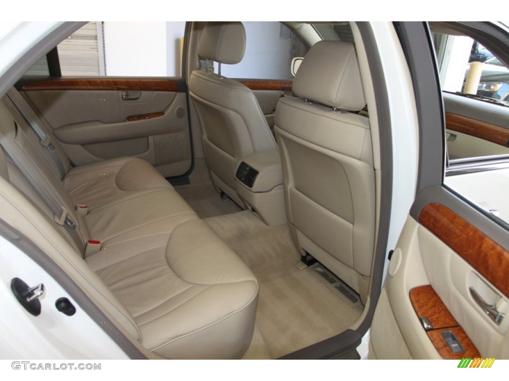 2005 Lexus LS 430 Sedan Rear Seat Photo #78893796