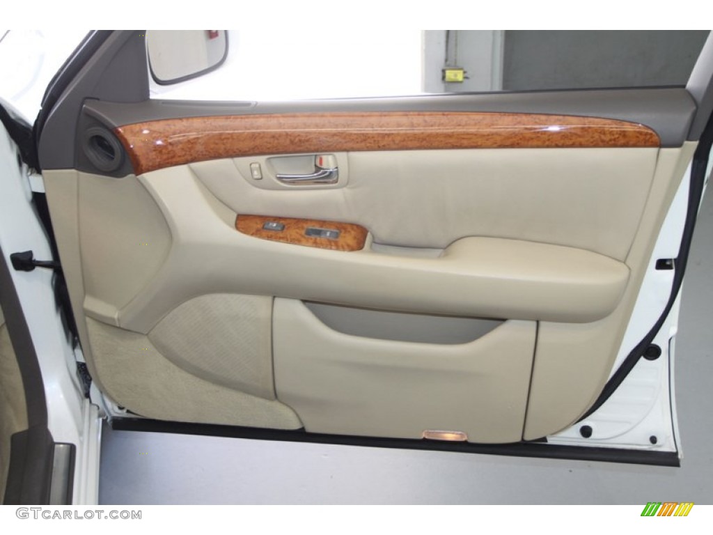 2005 Lexus LS 430 Sedan Cashmere Door Panel Photo #78893837