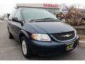 Patriot Blue Pearlcoat 2002 Chrysler Town & Country EX
