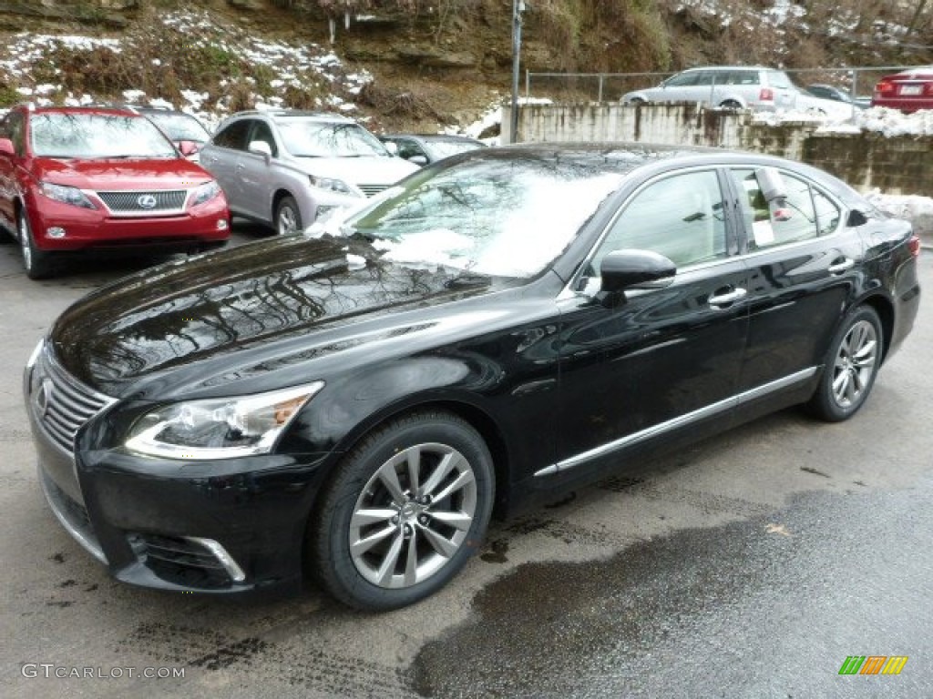 Obsidian Black 2013 Lexus LS 460 AWD Exterior Photo #78893847