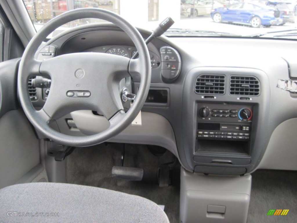 1993 Mercury Villager GS Grey Dashboard Photo #78893880