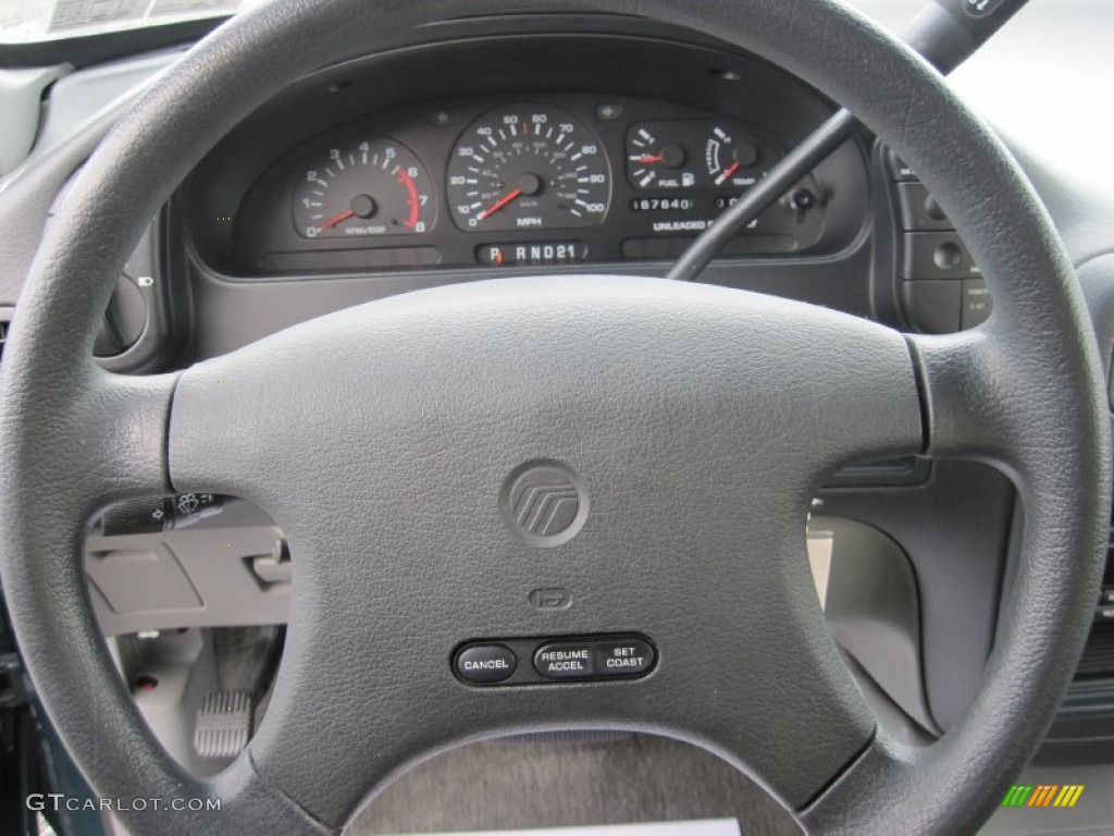 1993 Mercury Villager GS Grey Steering Wheel Photo #78894025