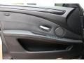Black 2008 BMW 5 Series 550i Sedan Door Panel