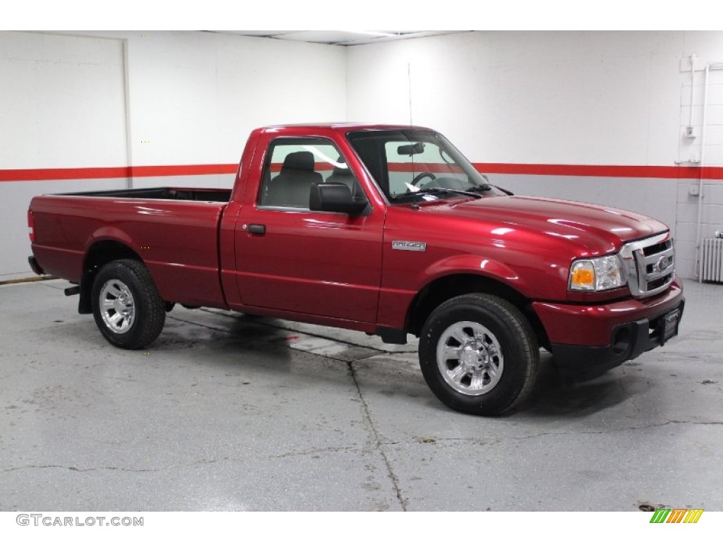 Redfire Metallic 2009 Ford Ranger XLT Regular Cab Exterior Photo #78895078