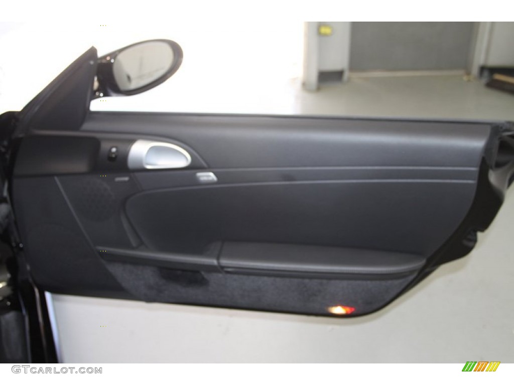 2007 Porsche Cayman S Black Door Panel Photo #78895152