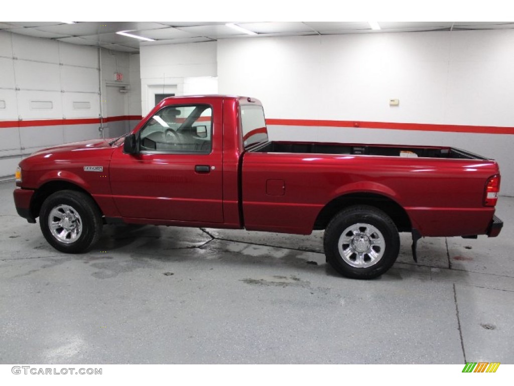Redfire Metallic 2009 Ford Ranger XLT Regular Cab Exterior Photo #78895230