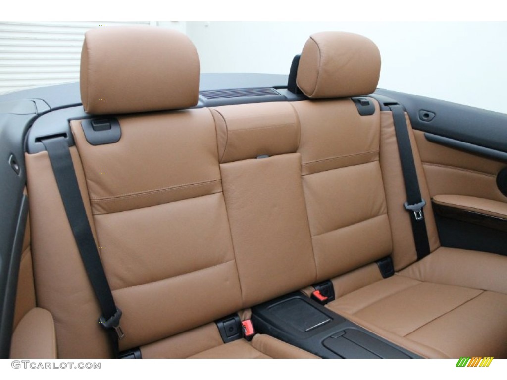 Saddle Brown Dakota Leather Interior 2010 BMW 3 Series 328i Convertible Photo #78895284