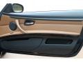 2010 BMW 3 Series Saddle Brown Dakota Leather Interior Door Panel Photo