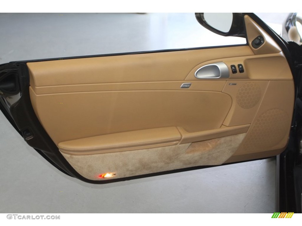 2011 Porsche Cayman S Sand Beige Door Panel Photo #78895579