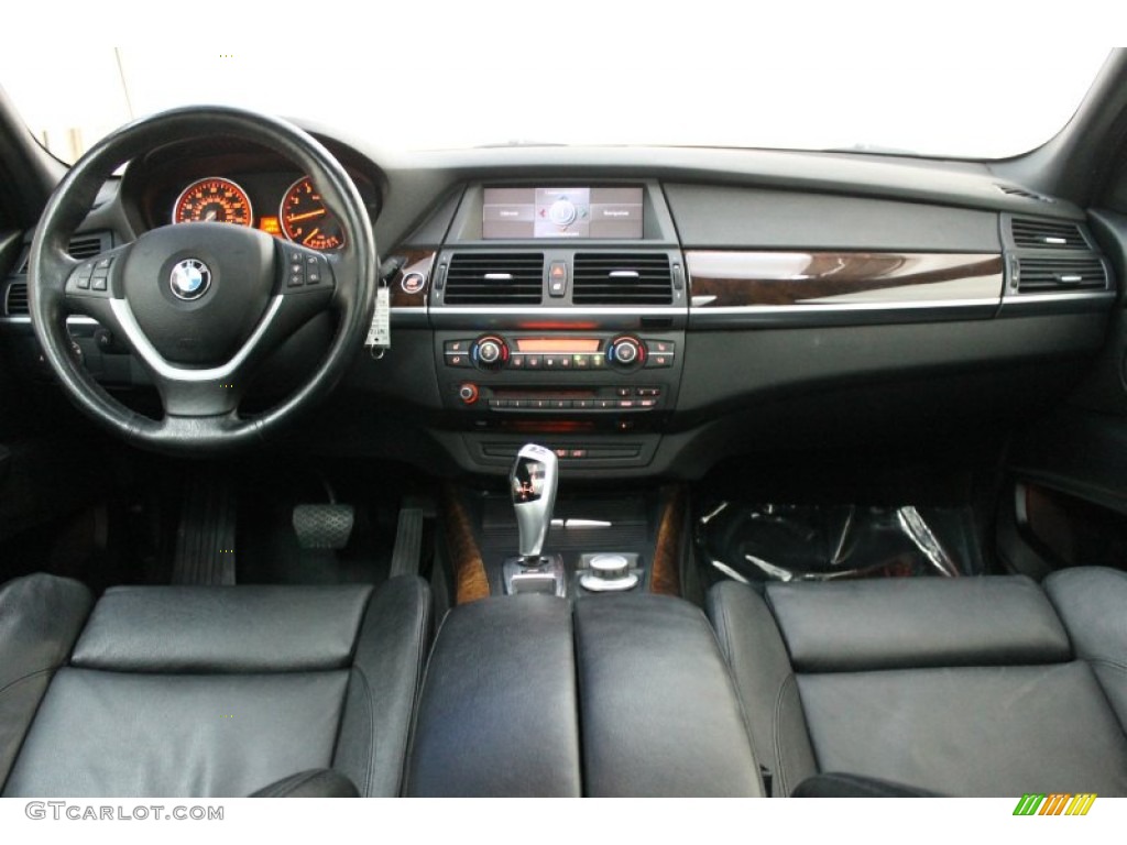 2008 BMW X5 3.0si Black Dashboard Photo #78895755