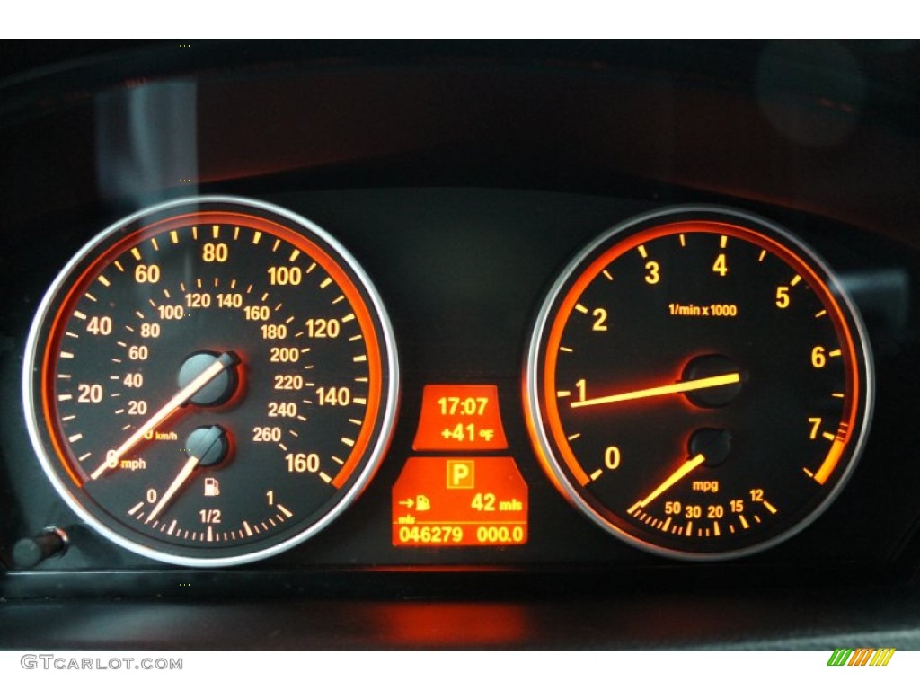 2008 BMW X5 3.0si Gauges Photo #78895794
