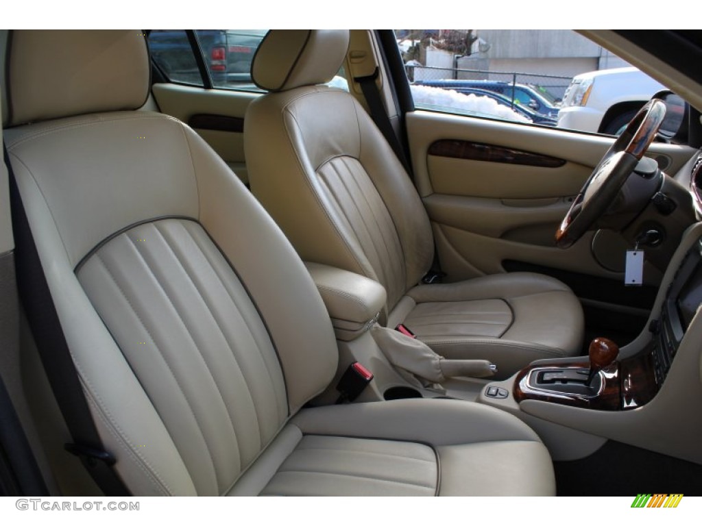 2008 X-Type 3.0 Sedan - Emerald Fire Metallic / Ivory photo #10