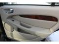 2008 Jaguar X-Type Ivory Interior Door Panel Photo