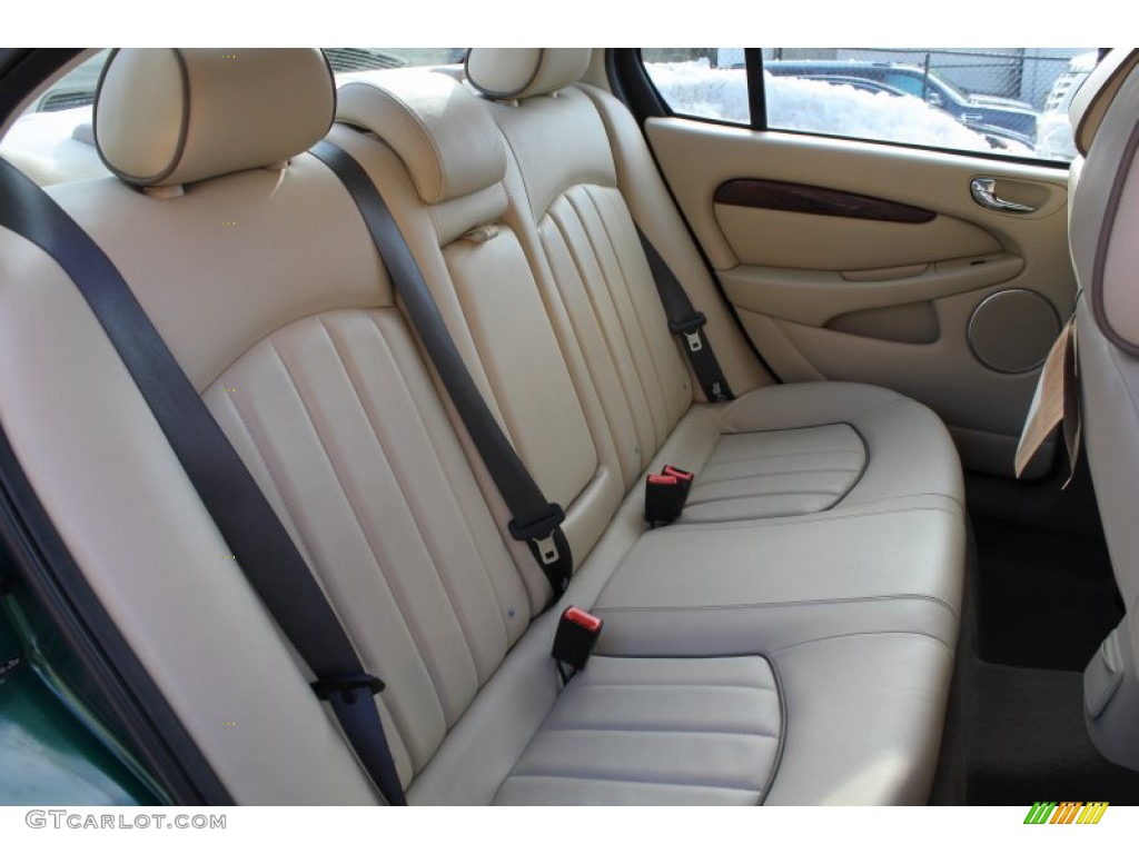 2008 Jaguar X-Type 3.0 Sedan Rear Seat Photo #78896094