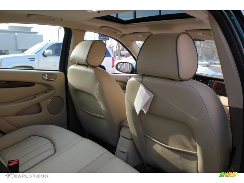 2008 X-Type 3.0 Sedan - Emerald Fire Metallic / Ivory photo #14