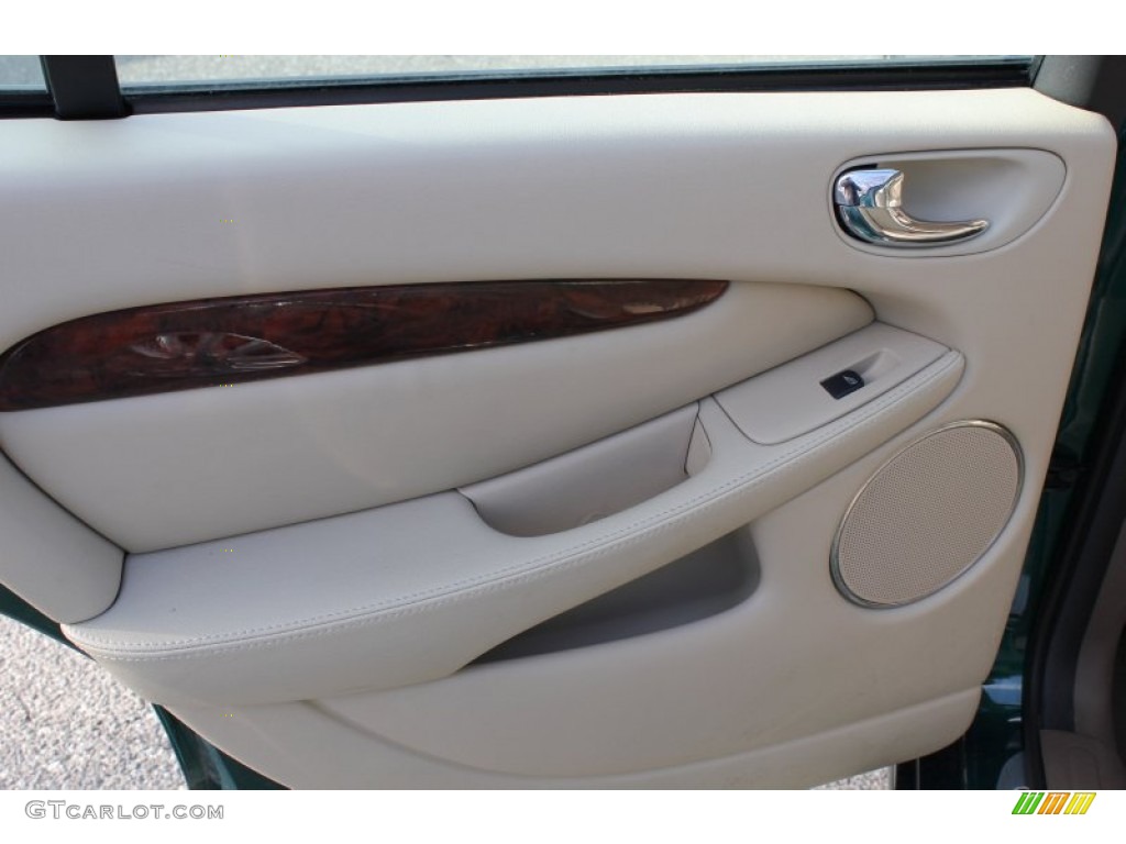 2008 X-Type 3.0 Sedan - Emerald Fire Metallic / Ivory photo #15