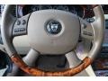 2008 Jaguar X-Type Ivory Interior Steering Wheel Photo