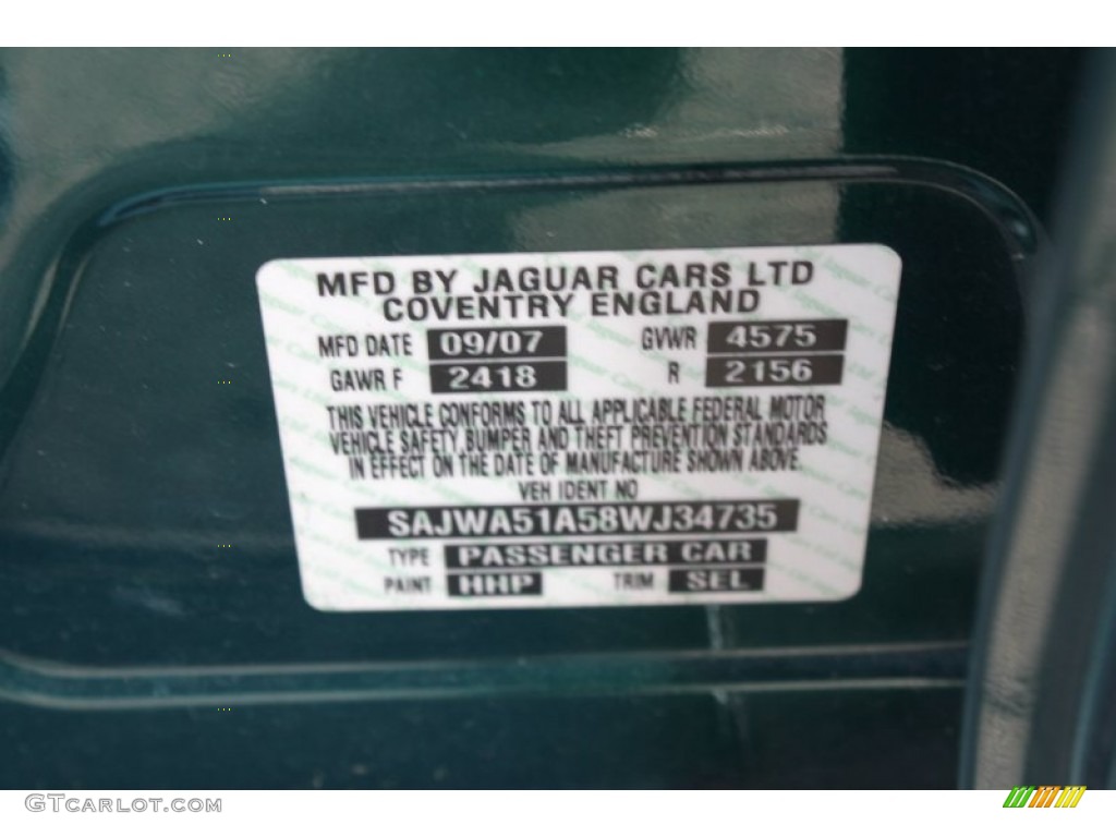 2008 X-Type 3.0 Sedan - Emerald Fire Metallic / Ivory photo #26