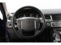 Ebony/Lunar Stitching 2010 Land Rover Range Rover Sport Supercharged Steering Wheel