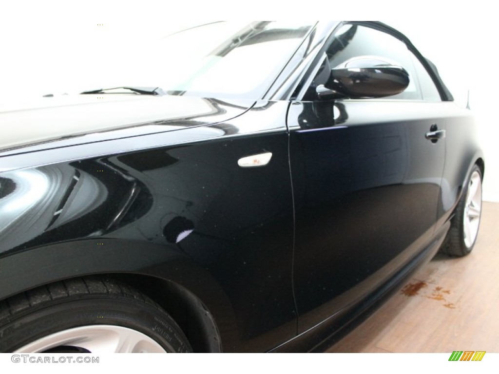 2008 1 Series 135i Convertible - Jet Black / Terracotta Boston Leather photo #18