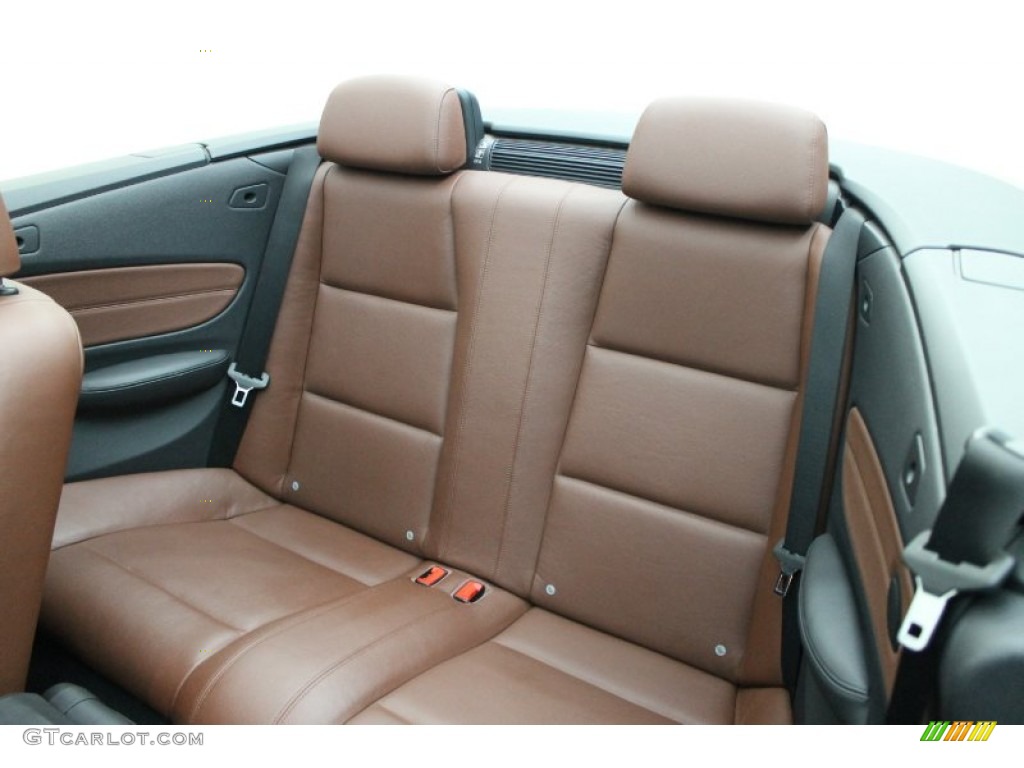 2008 1 Series 135i Convertible - Jet Black / Terracotta Boston Leather photo #27