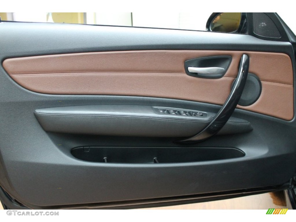 2008 1 Series 135i Convertible - Jet Black / Terracotta Boston Leather photo #29